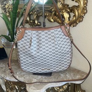 LIKE NEW MK Jet Set Large Convertible Shoulder bag/Crossbody no tears/st…